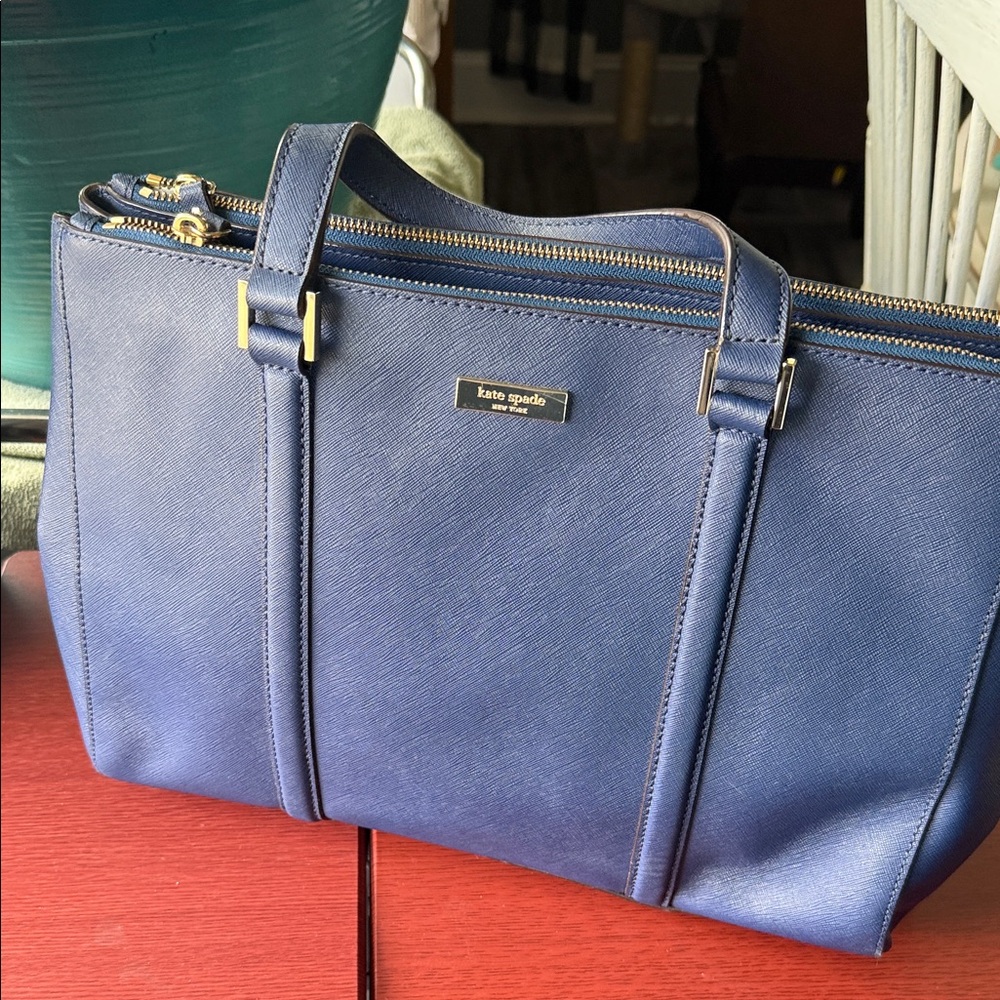 Kate Spade Navy Blue Satchel